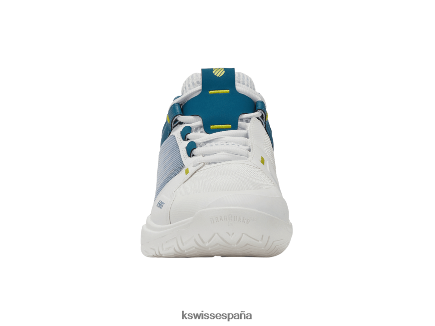 K-Swiss equipo ultrashot hombres NNDRHV439 blanco brillante/celeste/onagra estilo de vida