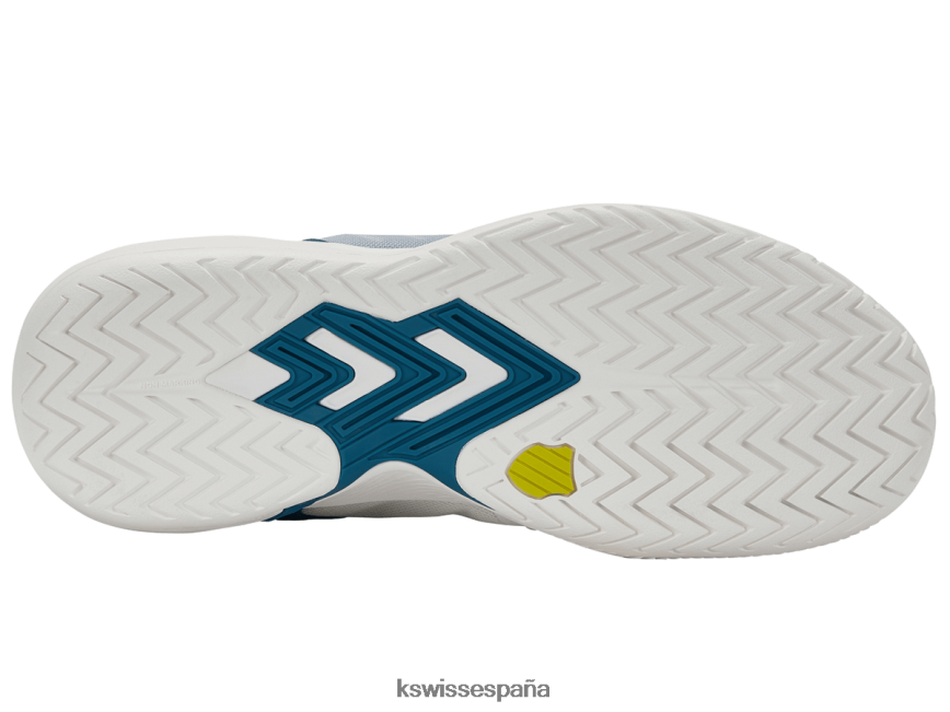 K-Swiss equipo ultrashot hombres NNDRHV439 blanco brillante/celeste/onagra estilo de vida