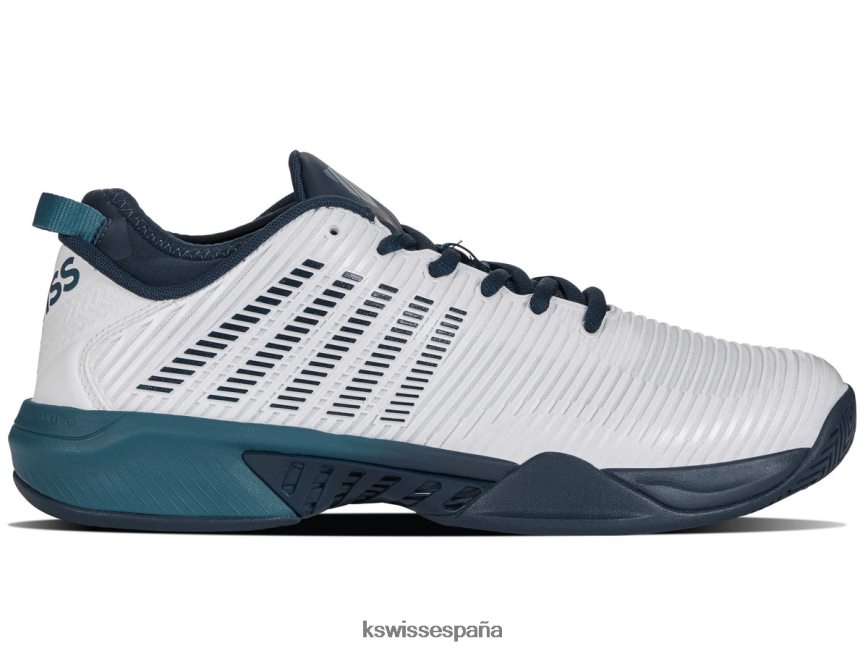 K-Swiss hipercorte supremo hombres NNDRHV442 blanco/estanque reflectante/azul colonial estilo de vida