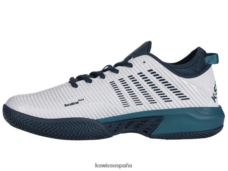 K-Swiss hipercorte supremo hombres NNDRHV442 blanco/estanque reflectante/azul colonial estilo de vida