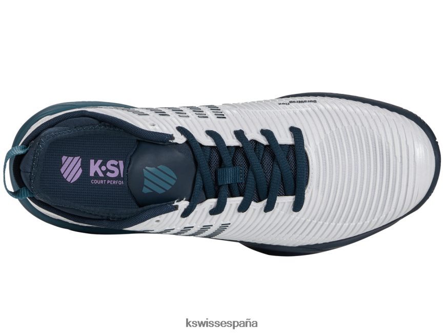 K-Swiss hipercorte supremo hombres NNDRHV442 blanco/estanque reflectante/azul colonial estilo de vida