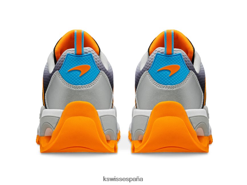 K-Swiss tubos deporte x mclaren hombres NNDRHV430 gris/negro/papaya estilo de vida