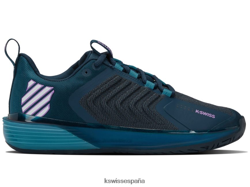 K-Swiss ultrashot 3 hombres NNDRHV434 estanque reflectante/azul colonial/orquídea amatista estilo de vida