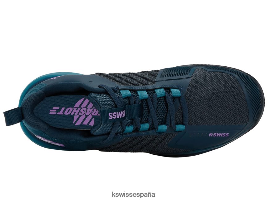 K-Swiss ultrashot 3 hombres NNDRHV434 estanque reflectante/azul colonial/orquídea amatista estilo de vida