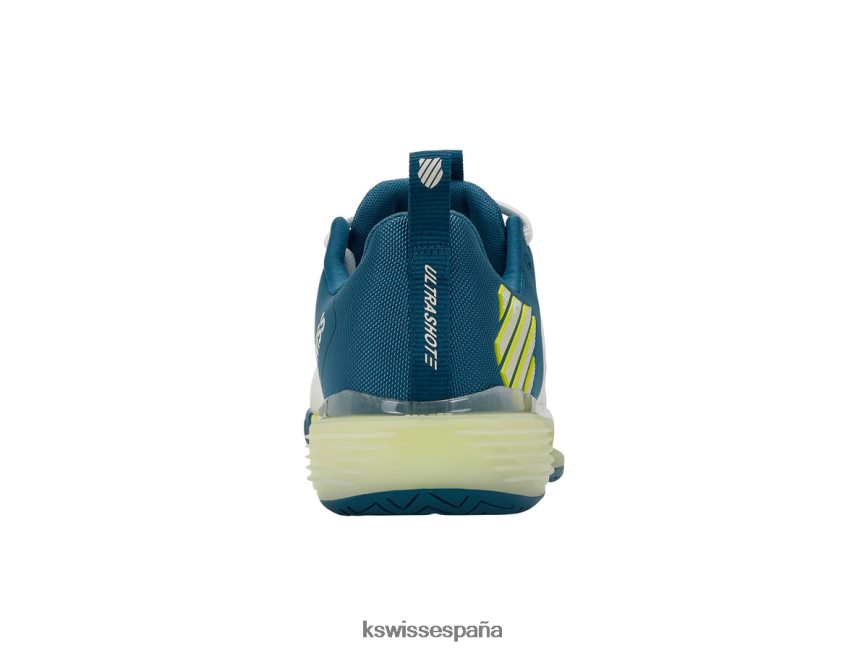 K-Swiss ultrashot 3 hombres NNDRHV438 blanco brillante/celeste/onagra estilo de vida