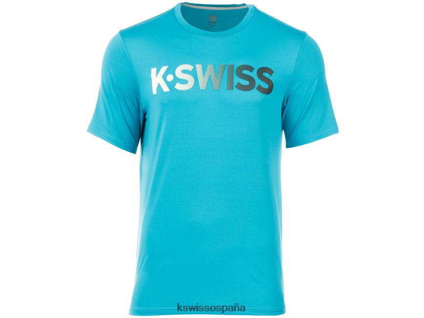 K-Swiss camiseta hipercourt hombres NNDRHV482 Argel azul estilo de vida