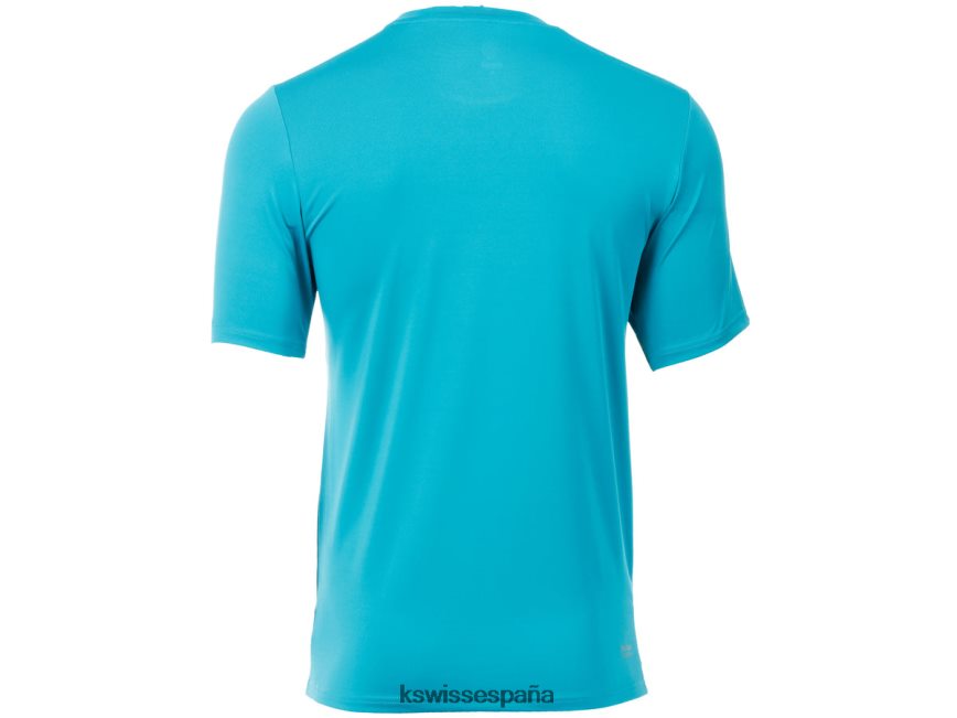 K-Swiss camiseta hipercourt hombres NNDRHV482 Argel azul estilo de vida