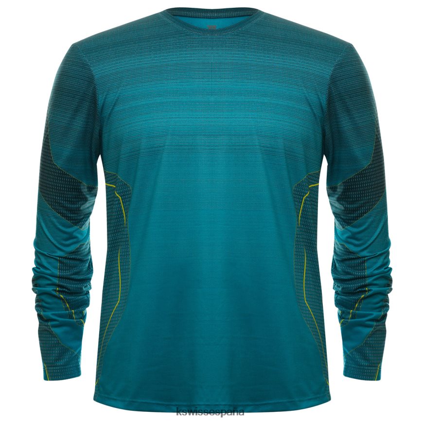 K-Swiss tripulación electrificada de l/s hombres NNDRHV466 escafandra autónoma estilo de vida