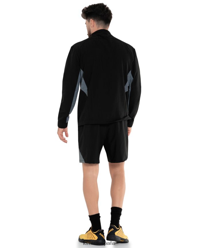 K-Swiss chaqueta escudo hombres NNDRHV492 gris vestir