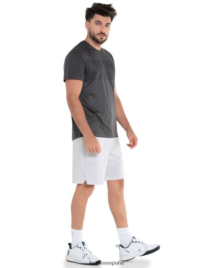 K-Swiss equipo técnico de lujo hombres NNDRHV497 negro jaspeado vestir