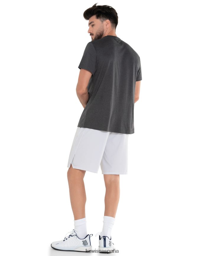 K-Swiss equipo técnico de lujo hombres NNDRHV497 negro jaspeado vestir