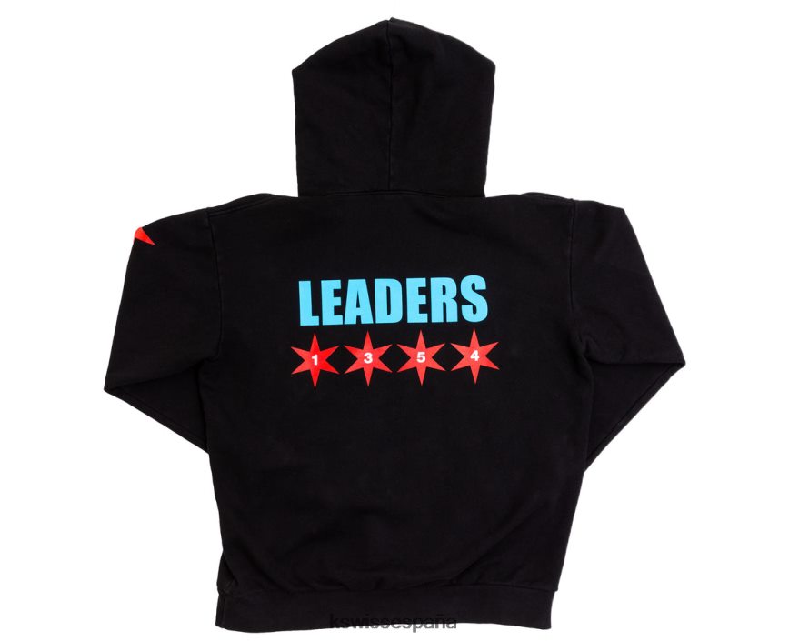 K-Swiss sudadera con capucha de calentamiento Leaders x hombres NNDRHV485 negro vestir