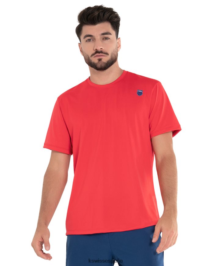 K-Swiss tripulación de oleada s / s hombres NNDRHV503 rojo marciano vestir