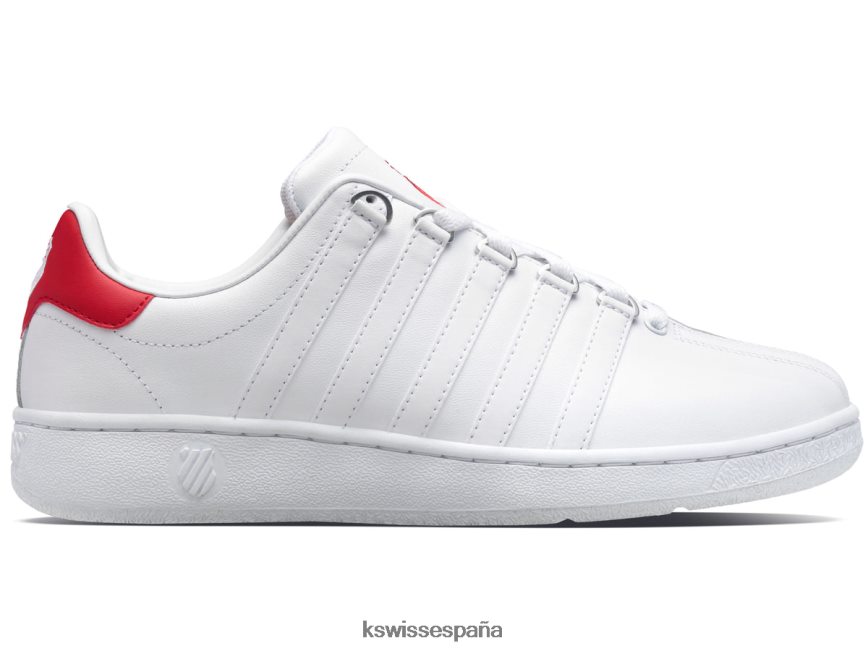 K-Swiss clásico vn hombres NNDRHV145 blanco rojo zapatos