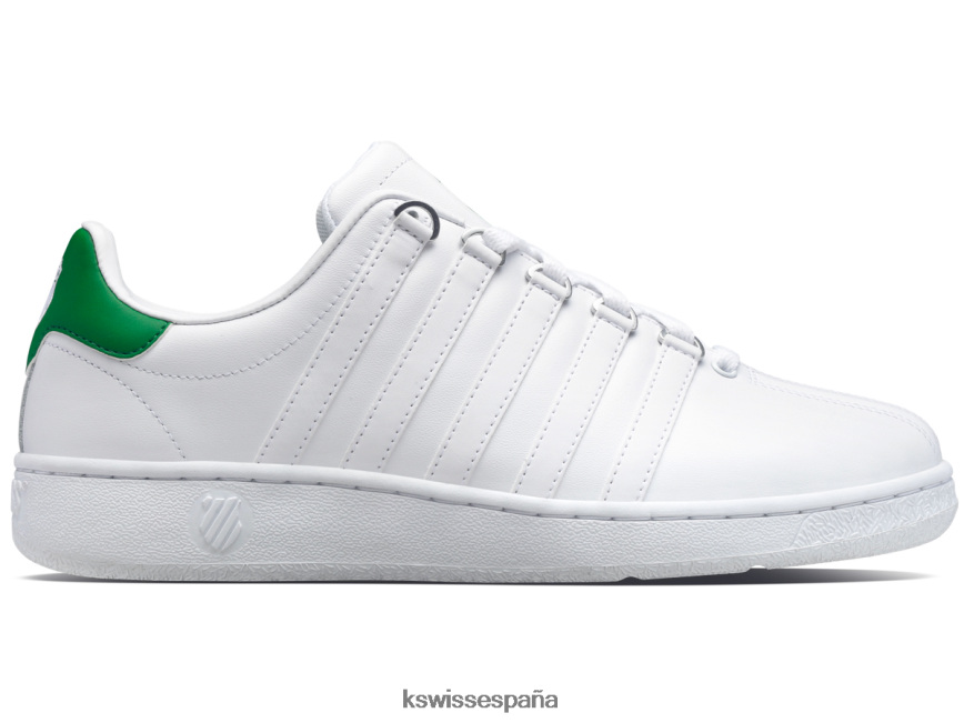 K-Swiss clásico vn hombres NNDRHV96 blanco/verde césped zapatos
