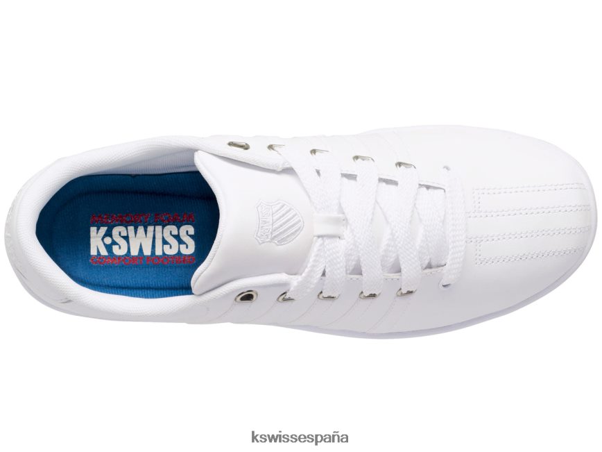 K-Swiss corte pro ii cmf hombres NNDRHV187 plata blanca zapatos