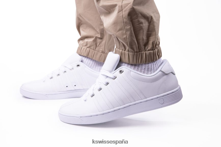 K-Swiss corte pro ii cmf hombres NNDRHV187 plata blanca zapatos