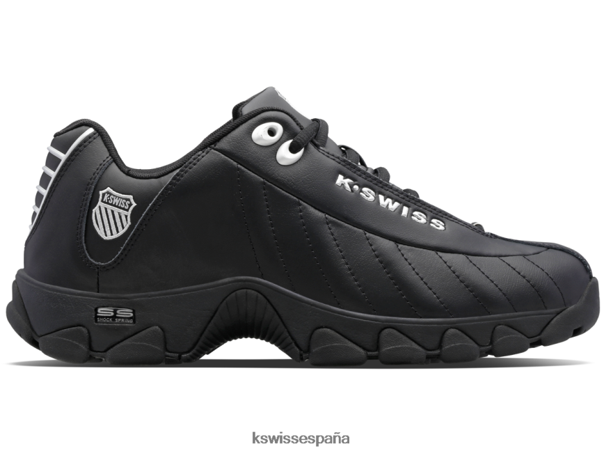 K-Swiss st329 hombres NNDRHV150 negro/plata zapatos