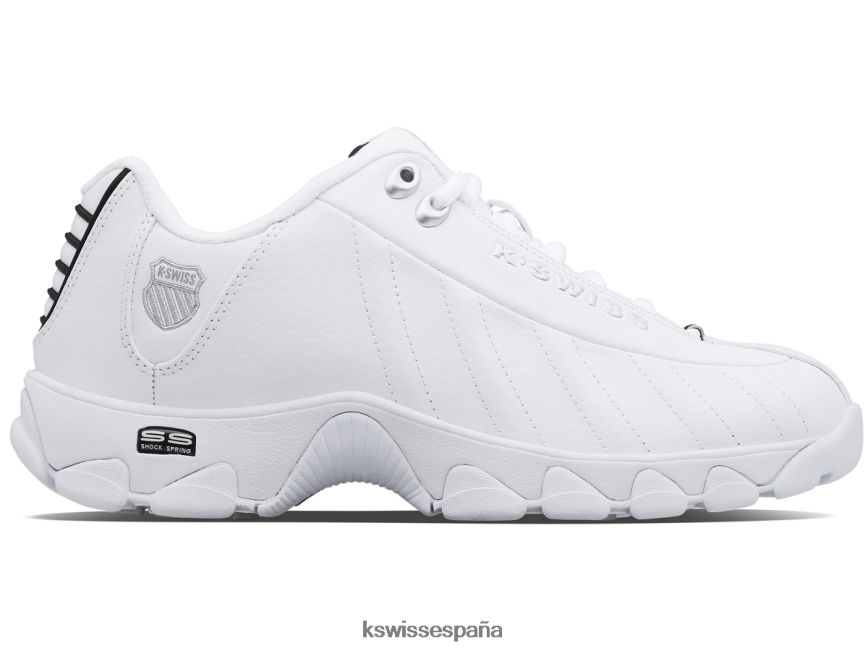 K-Swiss st329cmf hombres NNDRHV192 blanco/negro/plata zapatos