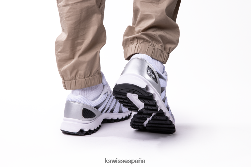 K-Swiss tubos 200 hombres NNDRHV162 blanco/negro/plata zapatos
