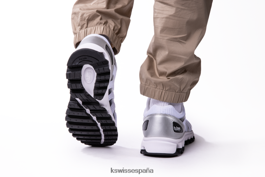 K-Swiss tubos 200 hombres NNDRHV162 blanco/negro/plata zapatos