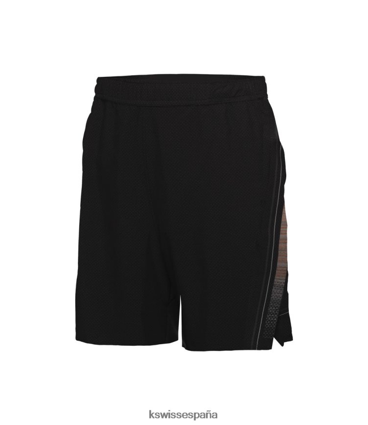 K-Swiss sobrealimentar corto-7'' hombres NNDRHV207 gris acero vestir