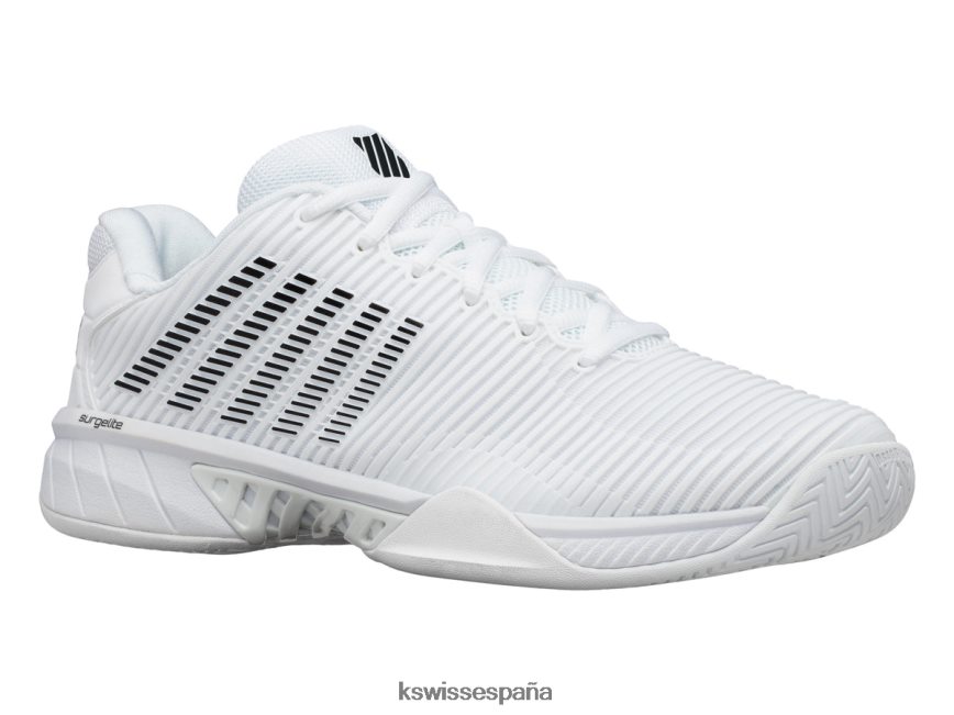K-Swiss Hipercourt Express 2 hombres NNDRHV34 blanco negro zapatos