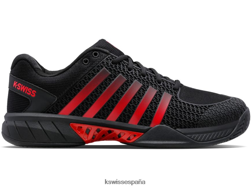 K-Swiss pickleball ligero expreso hombres NNDRHV17 negro/piruleta zapatos