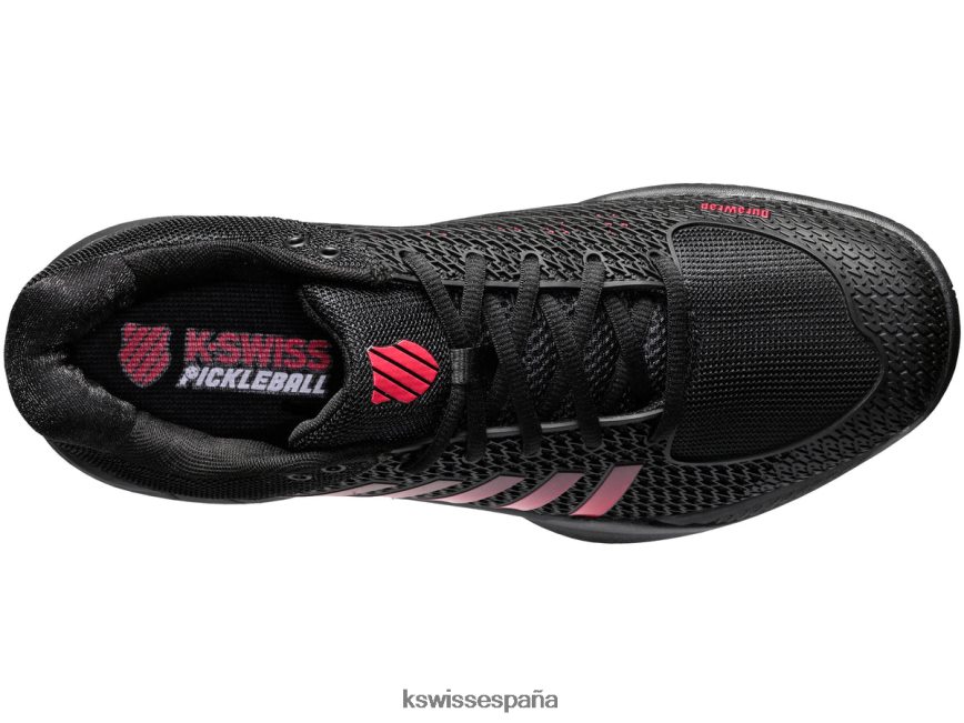 K-Swiss pickleball ligero expreso hombres NNDRHV17 negro/piruleta zapatos