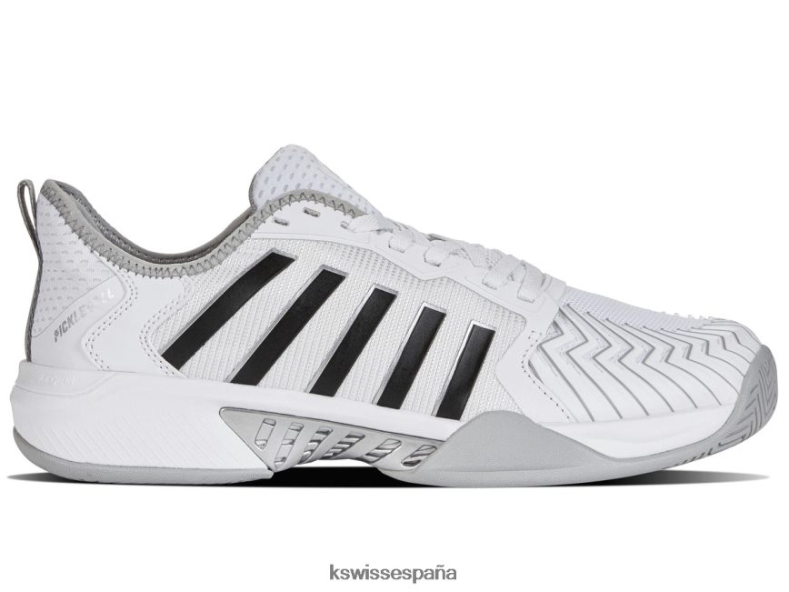K-Swiss pickleball supremo hombres NNDRHV23 blanco/de tiro alto/negro zapatos