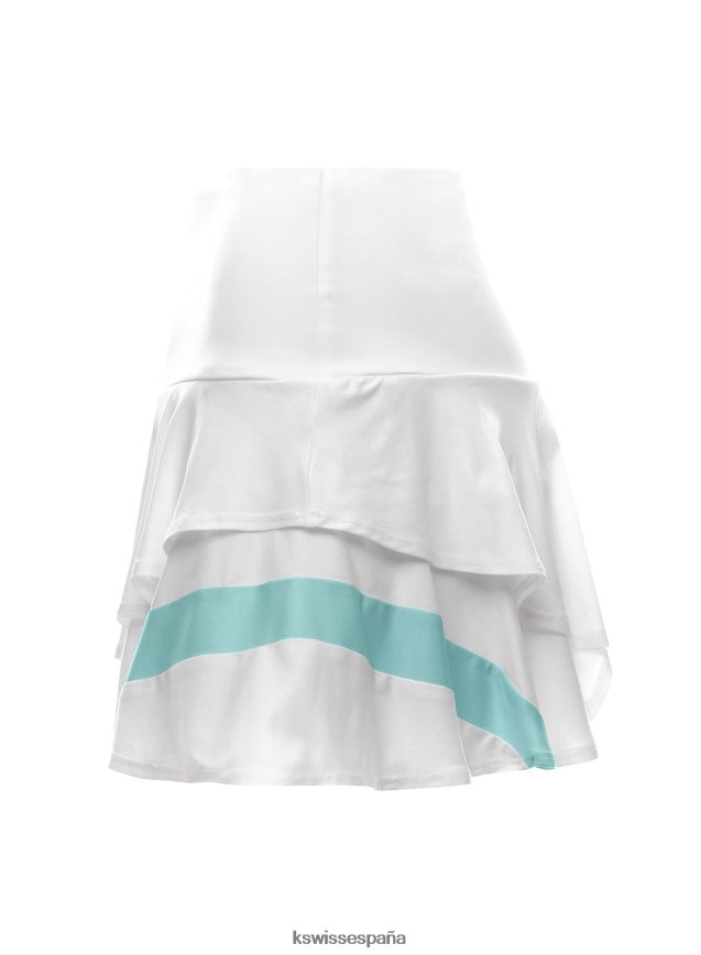 K-Swiss falda ondulada-13'' mujer NNDRHV548 Ángel blanco estilo de vida