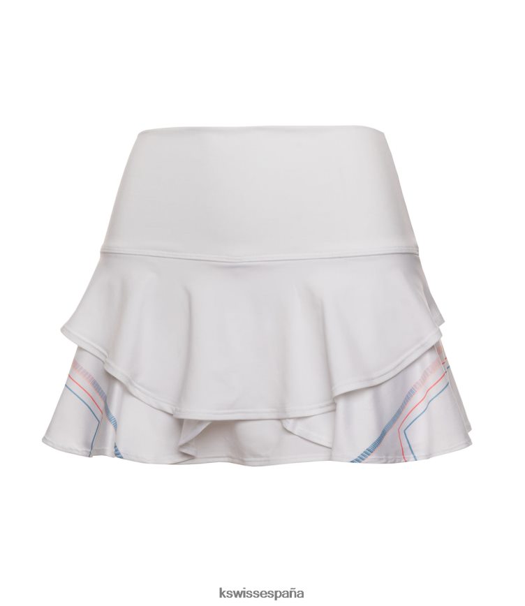K-Swiss falda volante-13'' mujer NNDRHV562 blanco estilo de vida
