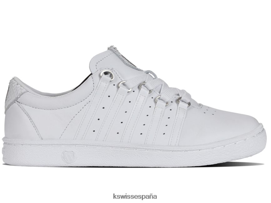 K-Swiss el PRO mujer NNDRHV326 serpiente blanca/blanca zapatos