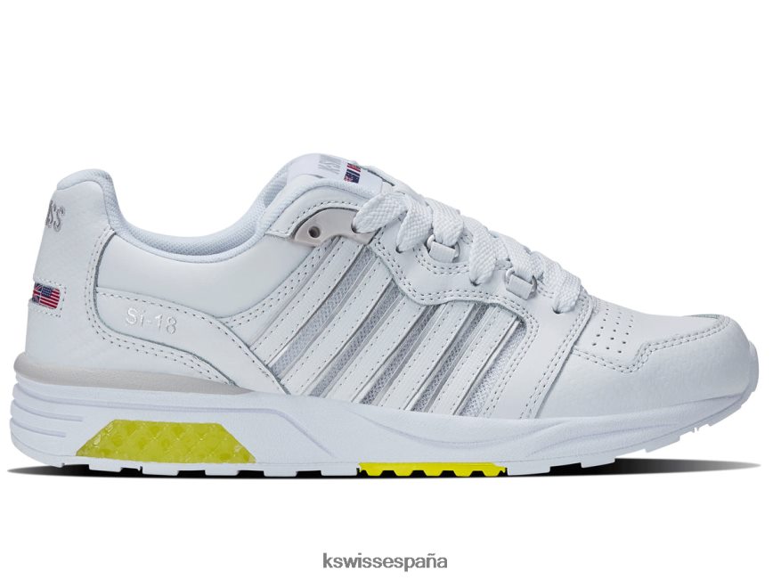 K-Swiss si-18 rannell mujer NNDRHV315 blanco/azufre zapatos