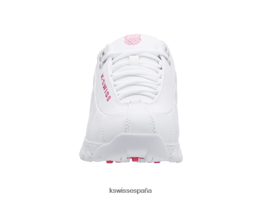 K-Swiss st329cmf mujer NNDRHV325 blanco/rosa impactante zapatos