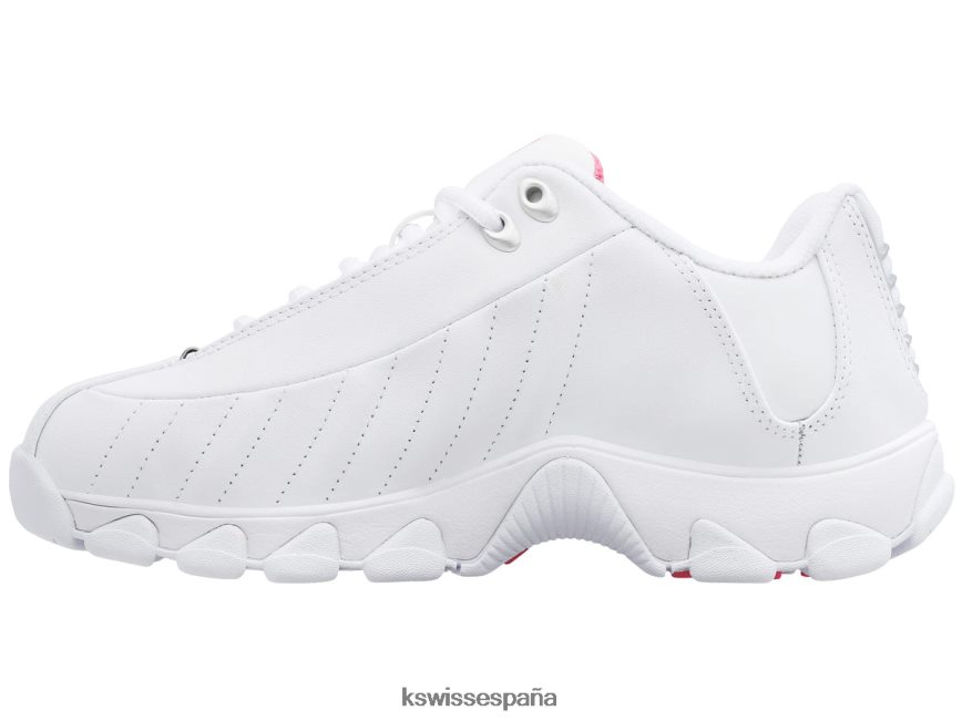 K-Swiss st329cmf mujer NNDRHV325 blanco/rosa impactante zapatos