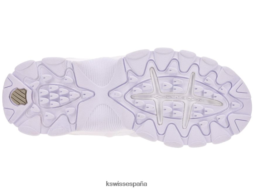 K-Swiss st329cmf mujer NNDRHV365 plata blanca zapatos