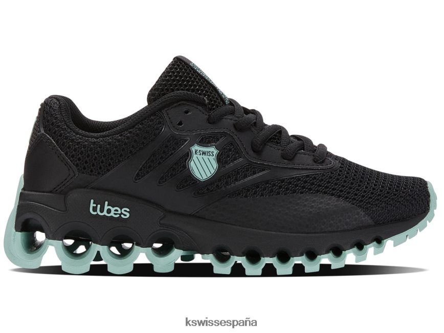 K-Swiss tubos de deporte mujer NNDRHV285 negro/azul cáscara de huevo zapatos