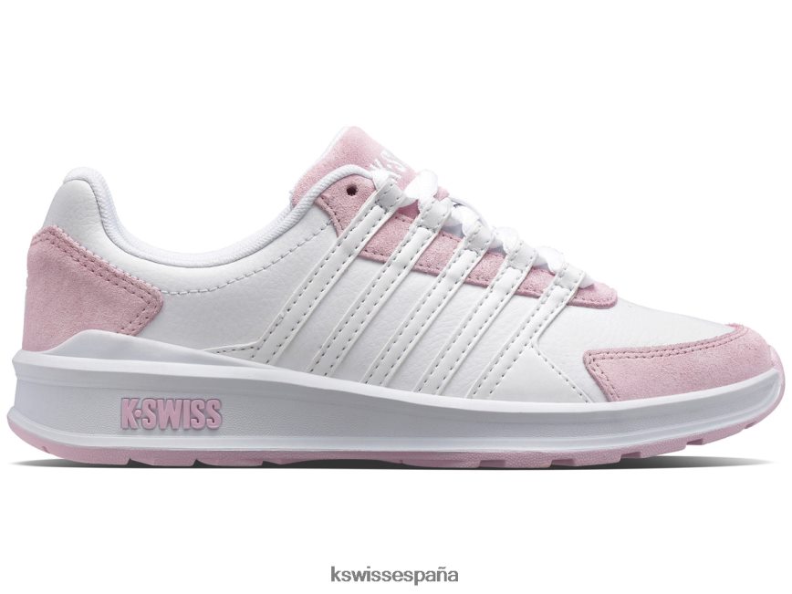 K-Swiss vista entrenador mujer NNDRHV343 blanco/flor de cerezo/perlado zapatos