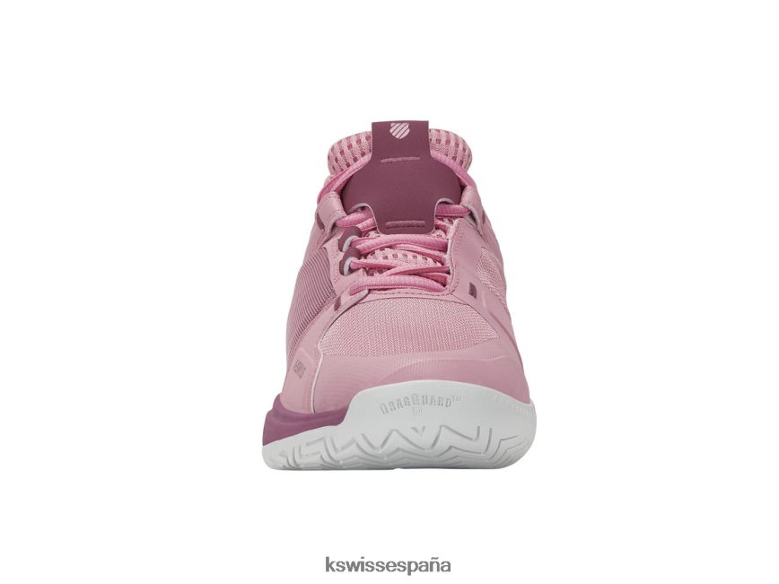 K-Swiss equipo ultrashot mujer NNDRHV214 rosa camafeo/néctar de uva/blanco zapatos