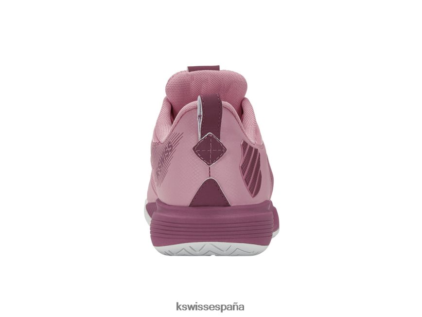 K-Swiss equipo ultrashot mujer NNDRHV214 rosa camafeo/néctar de uva/blanco zapatos