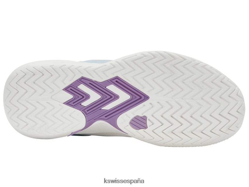 K-Swiss equipo ultrashot mujer NNDRHV235 blanco brillante/azul ángel/lila transparente zapatos