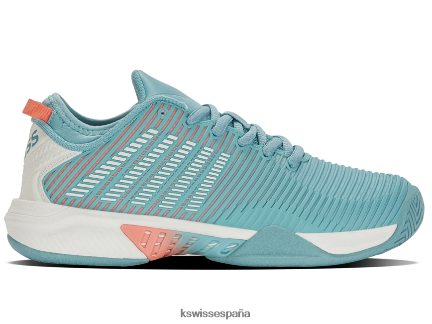 K-Swiss hipercorte supremo mujer NNDRHV232 azul nilo/blanco de blanc/flor del desierto zapatos