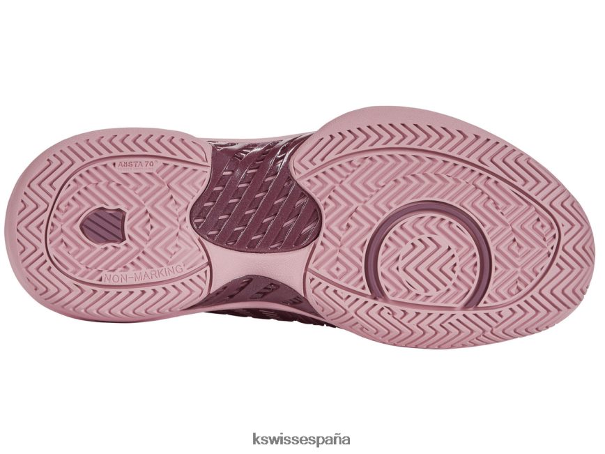 K-Swiss hipercorte supremo mujer NNDRHV527 néctar de uva/rosa camafeo zapatos