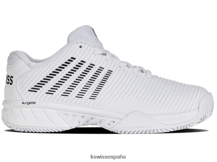 K-Swiss hipercourt express 2 hb mujer NNDRHV222 blanco negro zapatos