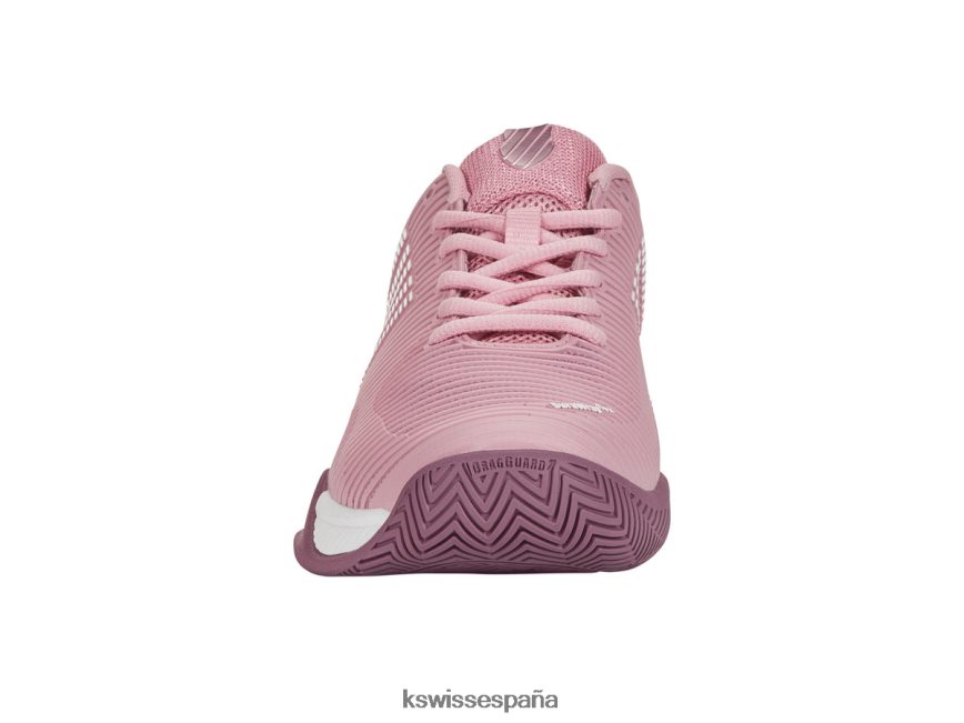 K-Swiss hypercourt express de 2 anchos mujer NNDRHV529 cameo pink/uva néctar/orchid haze zapatos