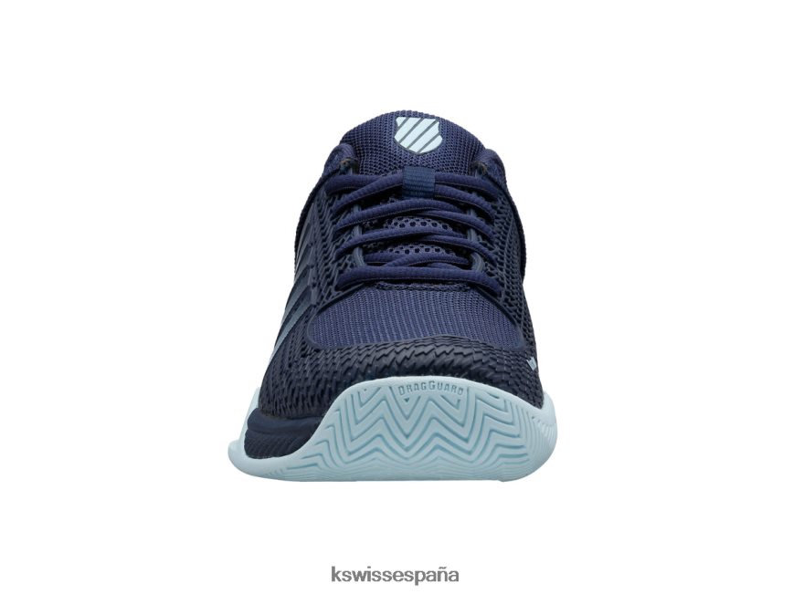 K-Swiss pickleball ligero expreso mujer NNDRHV244 iris negro/resplandor azul/blanco zapatos