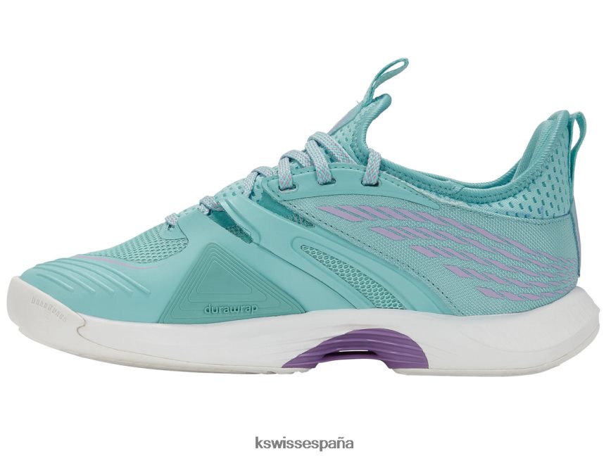 K-Swiss speedtrac mujer NNDRHV249 azul ángel/blanco brillante/lila transparente zapatos