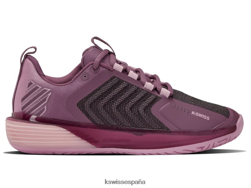K-Swiss ultrashot 3 mujer NNDRHV526 néctar de uva/rosa camafeo zapatos