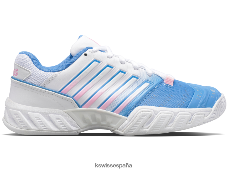 K-Swiss pez gordo luz 4 mujer NNDRHV566 azul lago plateado/blanco/rosa orquídea zapatos